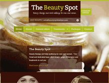 Tablet Screenshot of beautyspotonline.com
